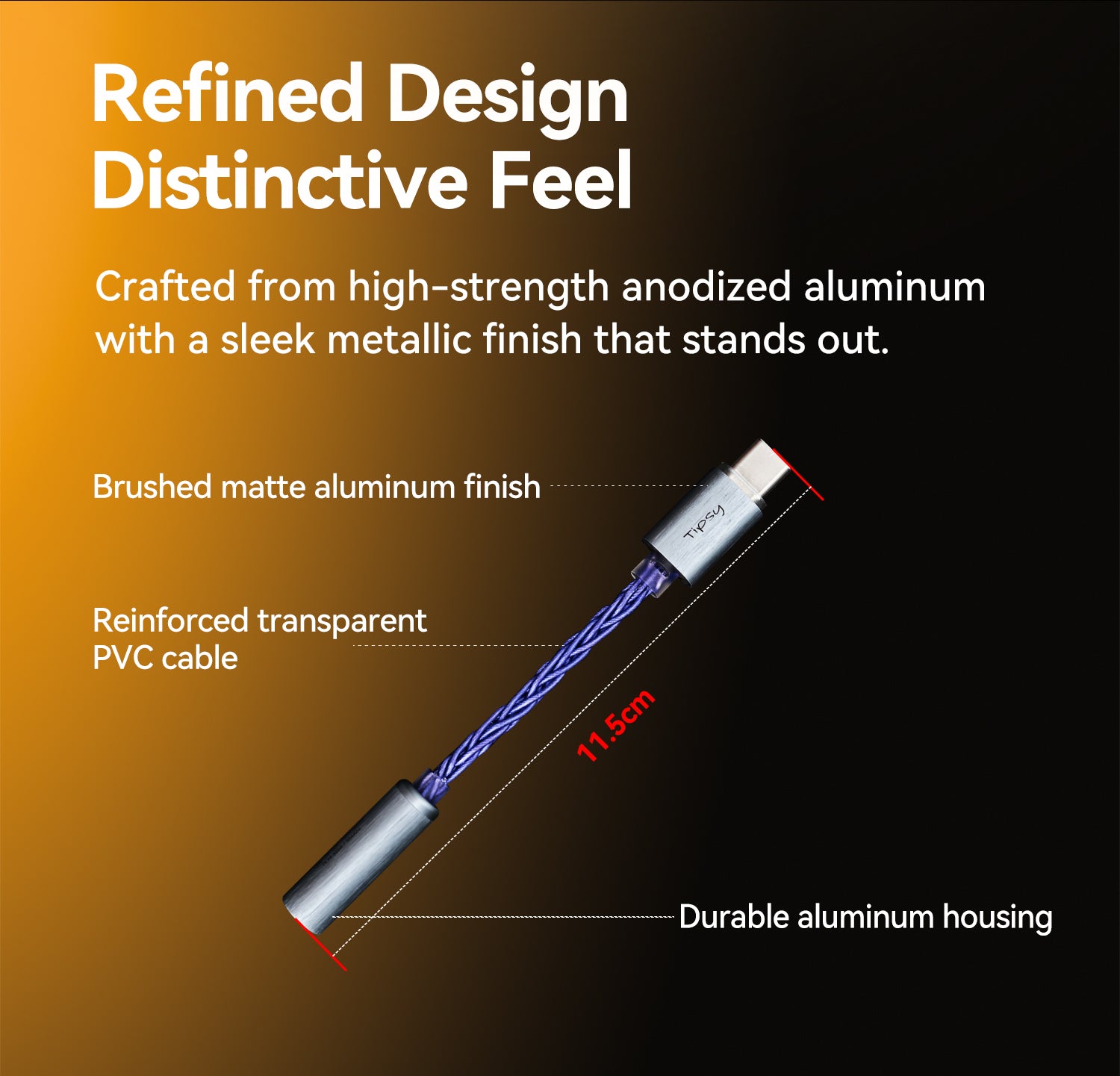 Turbo 3 Adapter - USB-A/ USB-C (Dongle DAC/Amp)