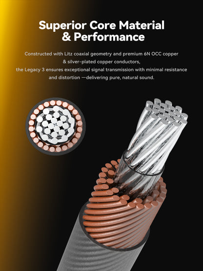 Legacy 3 — Premium Hybrid Audio Cable
