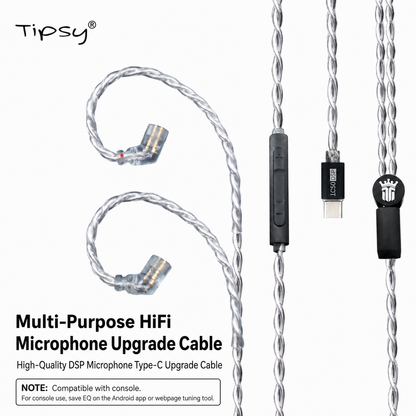 Tipsy TC50 DSP Type-C Upgrade Cable with Microphone