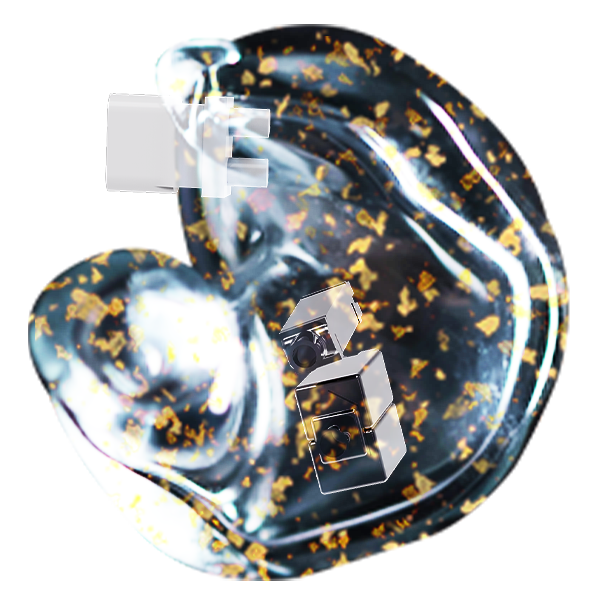 Translucent Gold Foil Shell - TLG15C