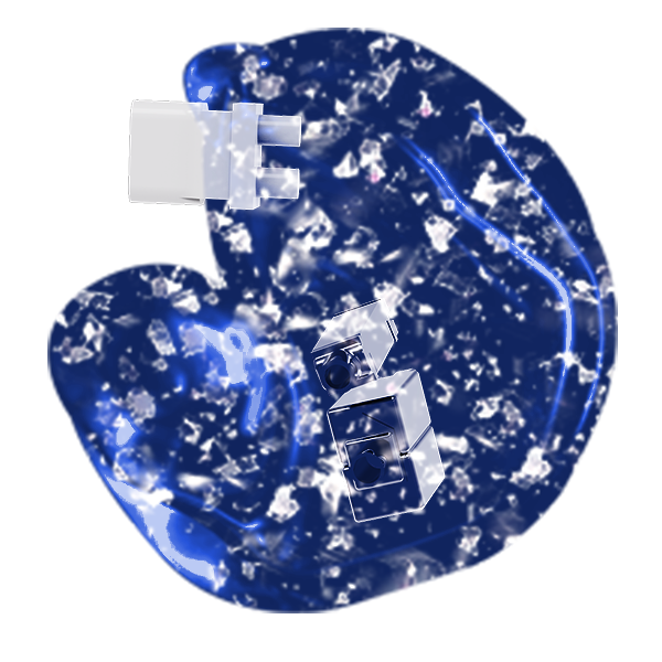 Translucent Silver Foil Shell - TLS03C