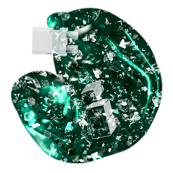 Translucent Silver Foil Shell - TLS04C