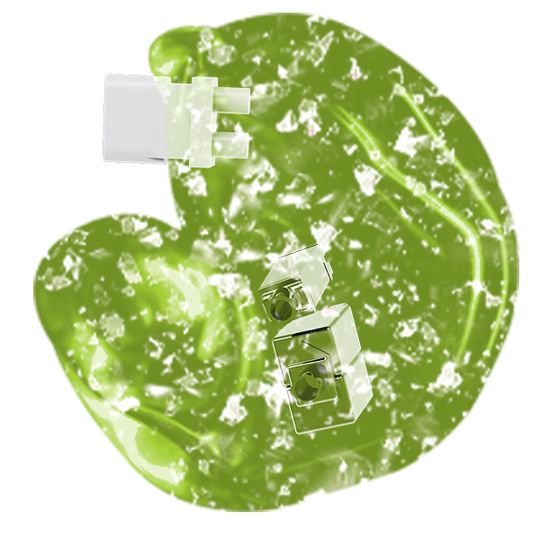 Translucent Silver Foil Shell - TLS05C