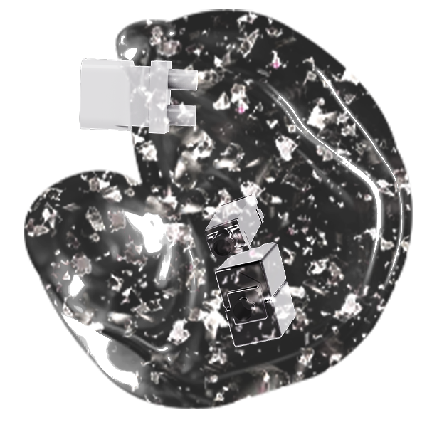 Translucent Silver Foil Shell - TLS09C