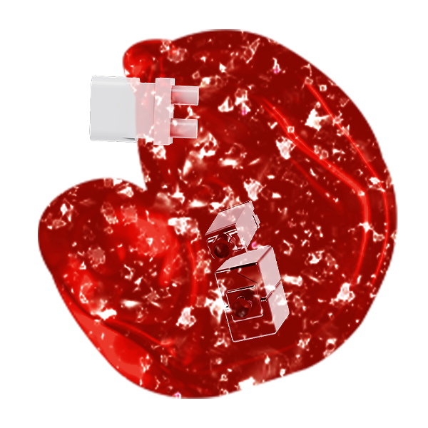 Translucent Silver Foil Shell - TLS14C