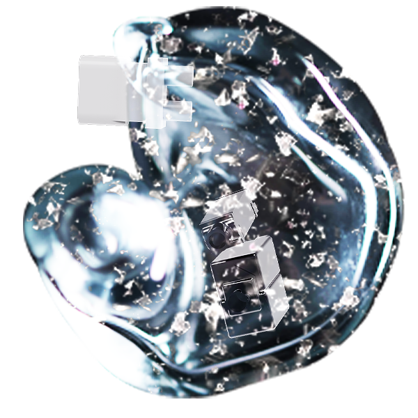 Translucent Silver Foil Shell - TLS15C